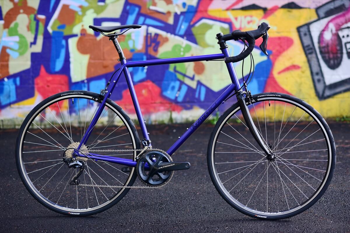 Blue Rodriguez road race bicycle