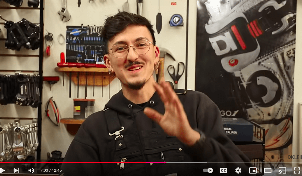 Alder shows off the shop